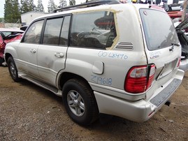 2000 LEXUS LX470 WHITE 4WD 4.7 AT Z19618